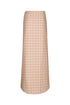 Siboney Cotton Bio Wrap Midi Skirt / Beige May Flower